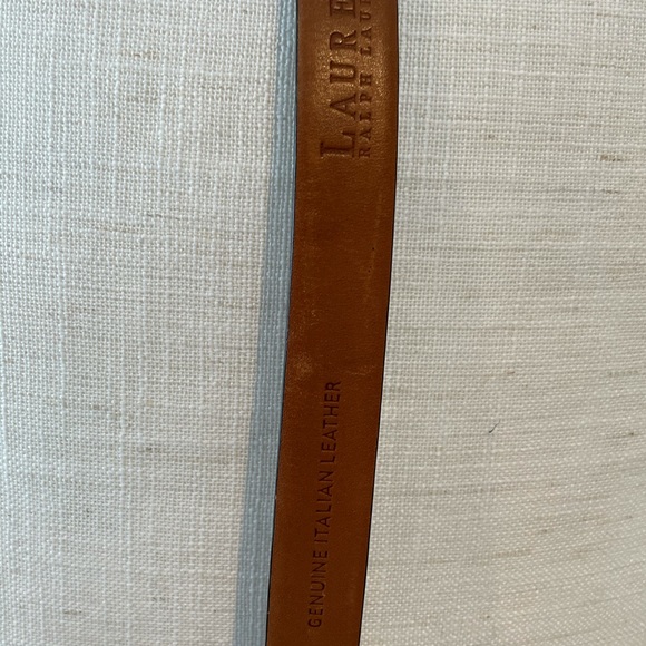 Ralph Lauren Black Leather Belt - Picture 3 of 4